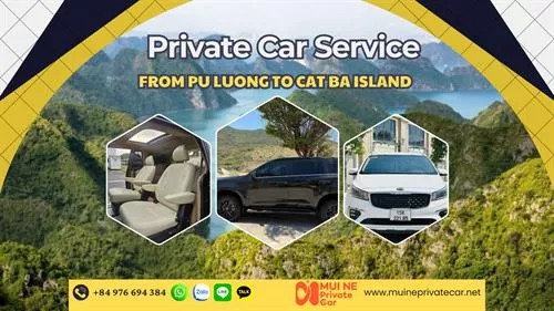 Private Car From Pu Luong To Cat Ba Island